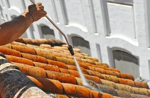 Nettoyage de toitures - Lonrai